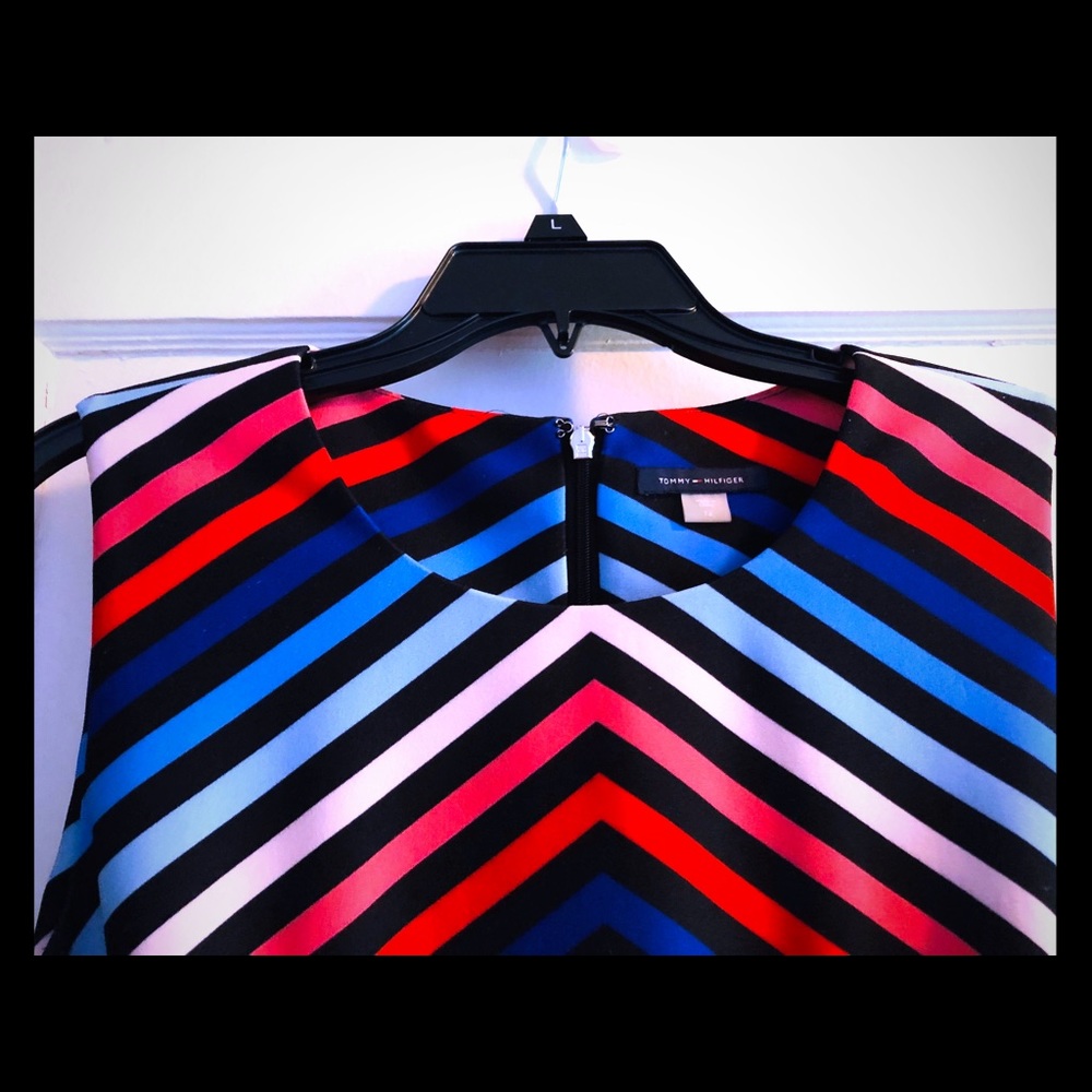 Tommy Hilfiger 🇺🇸Stretch Scuba Sheath Dress🤩🤩